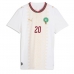 Marocko Ayoub El Kaabi #20 Bortatröja Dam VM 2026 Kortärmad